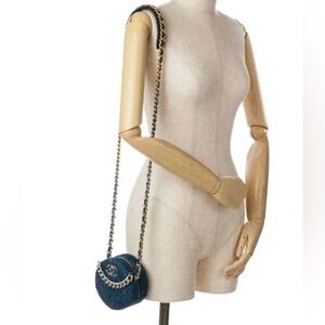 Chanel Denim Round Crossbody